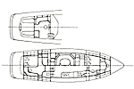 Ocean Cruiser 53.6 accomodation