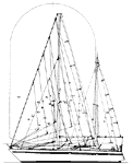 Flores sail plan